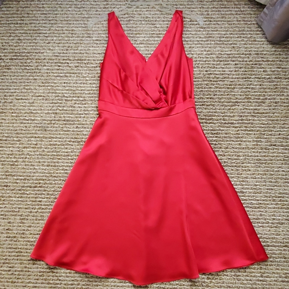 Red dress